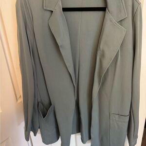 Athleta Soft Teal Blazer